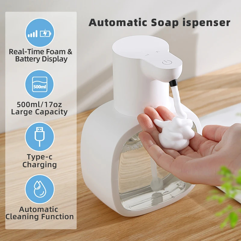 Soap Making Foam - New Wall Mounted Automatic Soap Dispenser