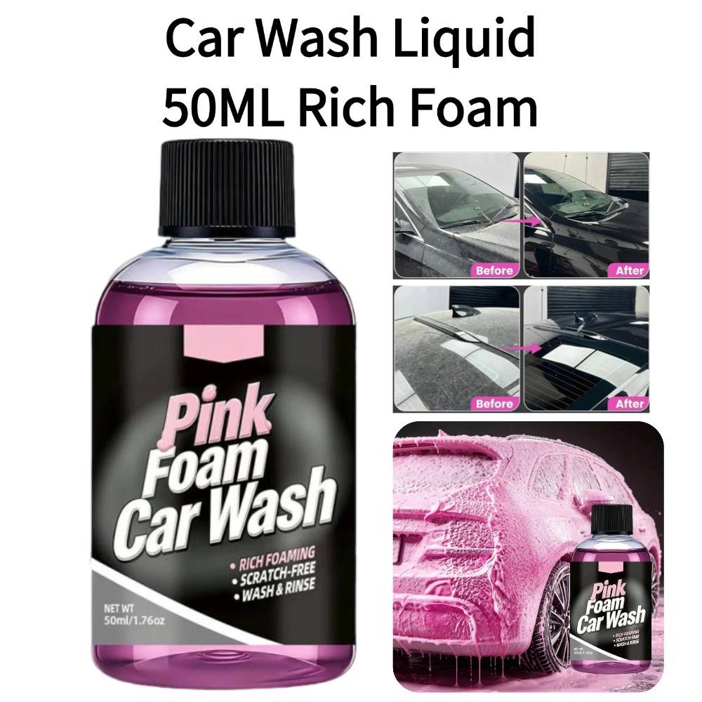 Soap Making Foam - 50ml Foam Car Wash Liquid Active