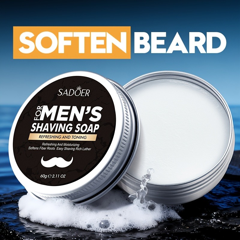 60g Men's Shaving Soap Contain - Soap Making Foam 评论和价格