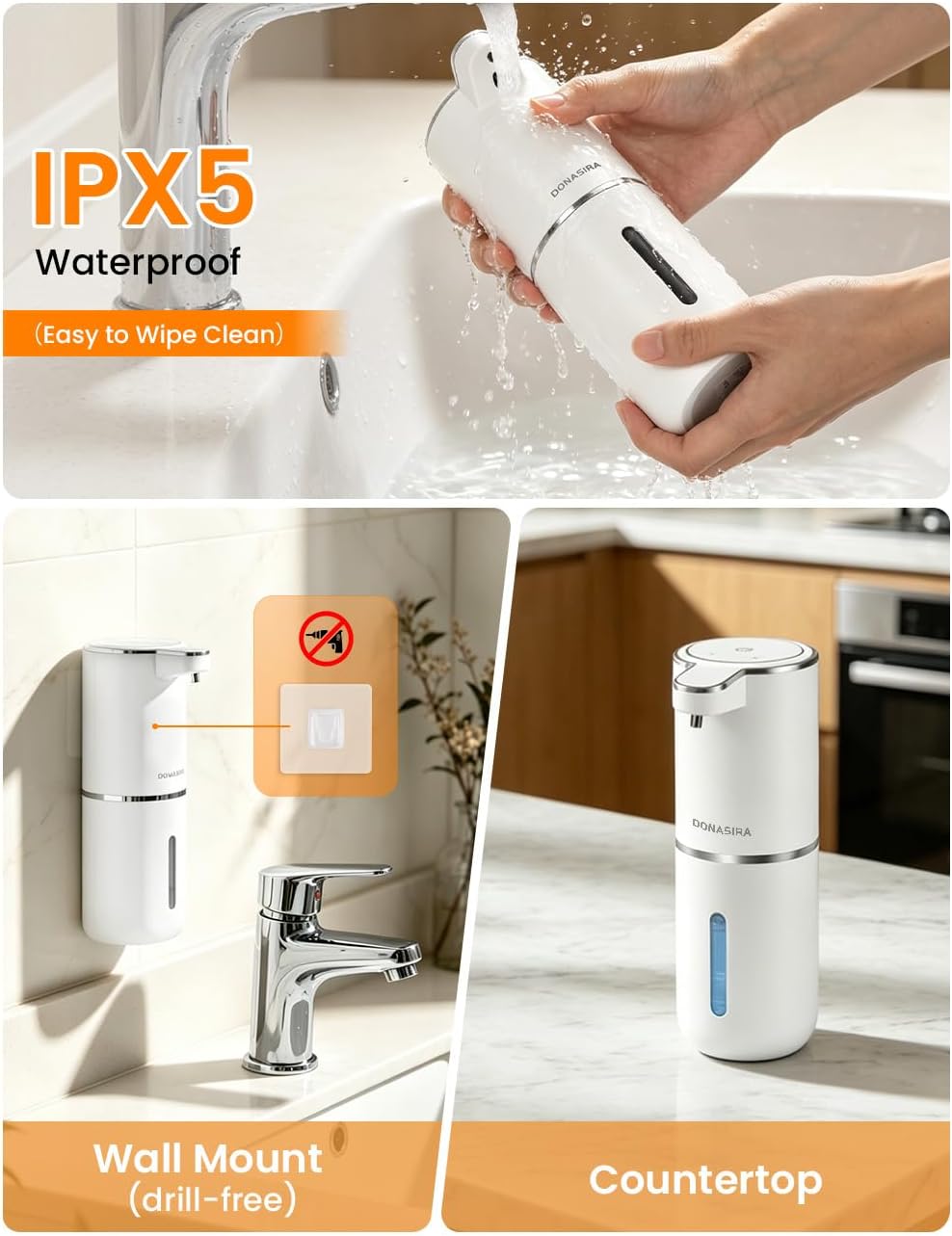 380ML Capacity Light Display 4 - Soap Making Foam 评论和价格