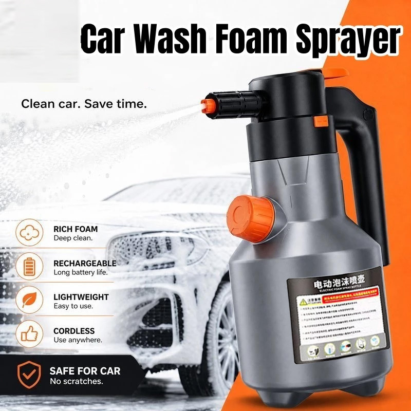 Electric Car Foam Sprayer Pres - Soap Making Foam 评论和价格